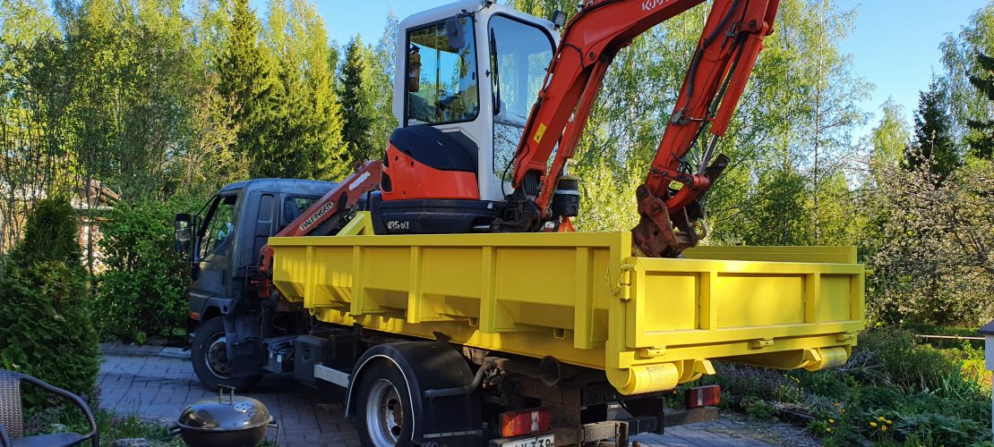 Kuljetukset suoraan työmaalle